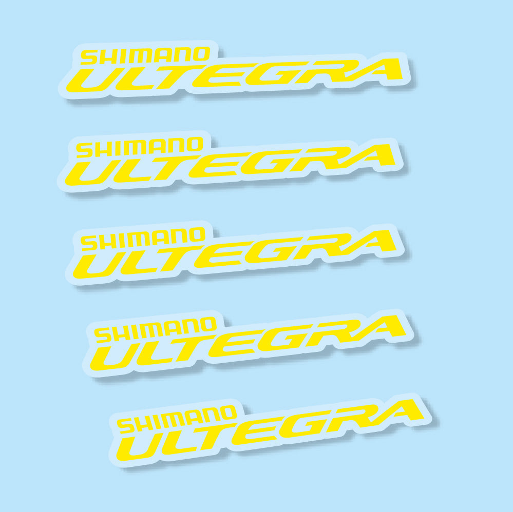 Stickers Shimano Ultegra compatibles Autocollants cadre Route