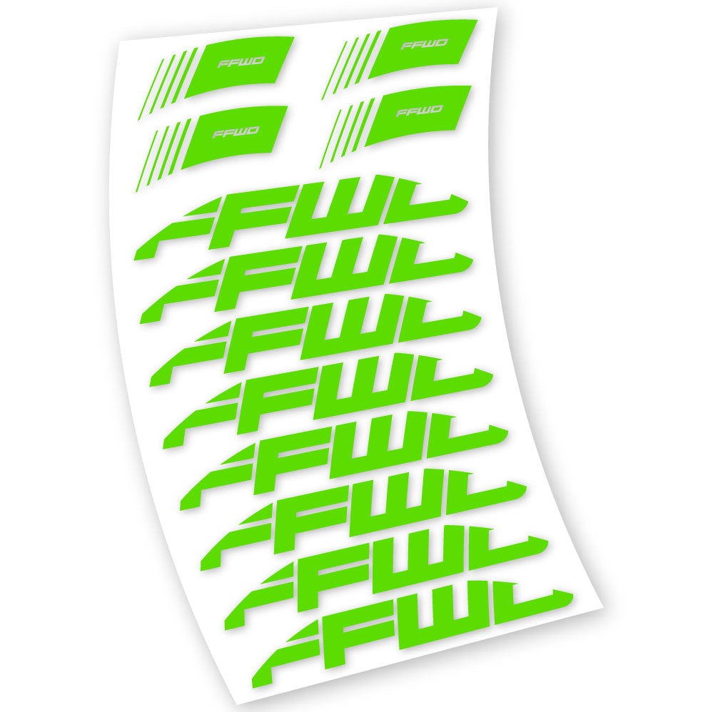 Stickers FastForward Disc, Lenticular compatibles Autocollants roues