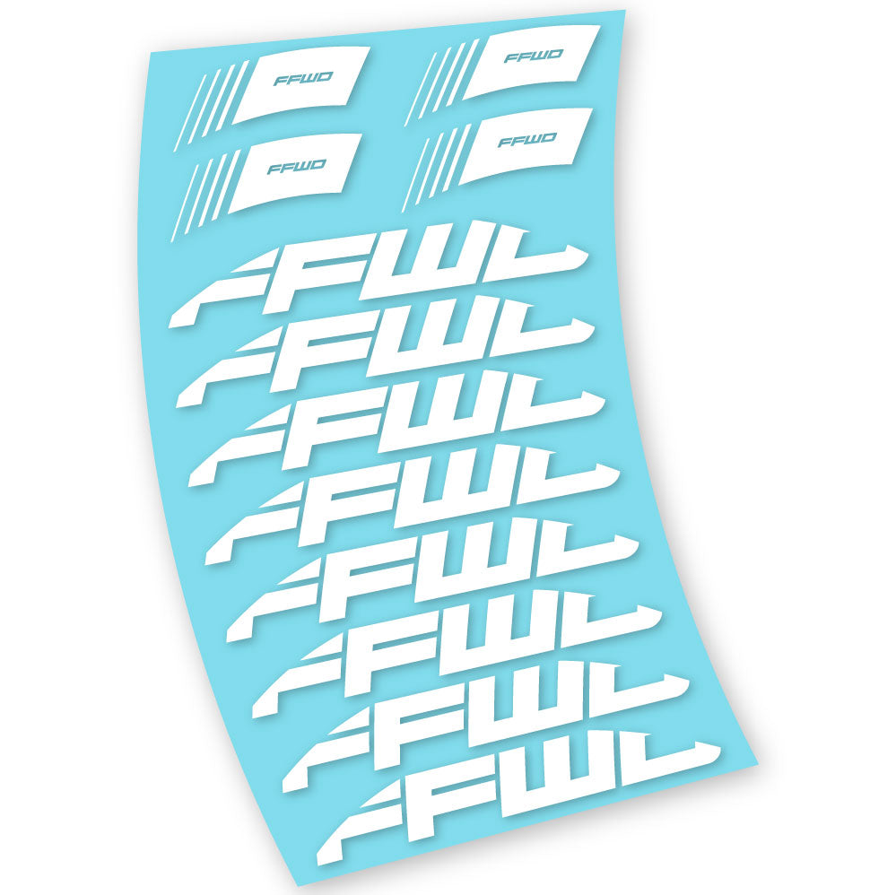 Stickers FastForward Disc, Lenticular compatibles Autocollants roues