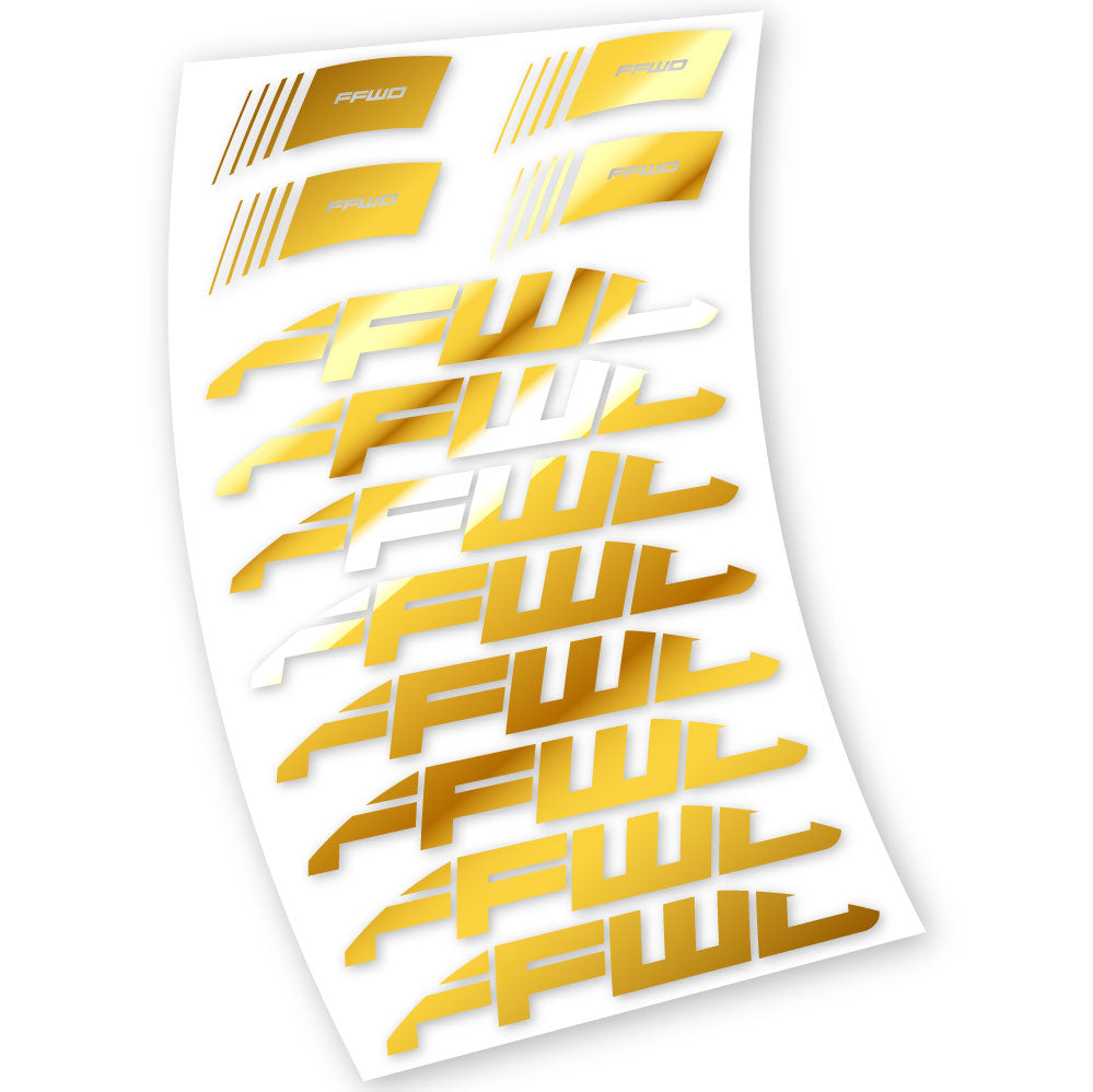 Stickers FastForward Disc, Lenticular compatibles Autocollants roues
