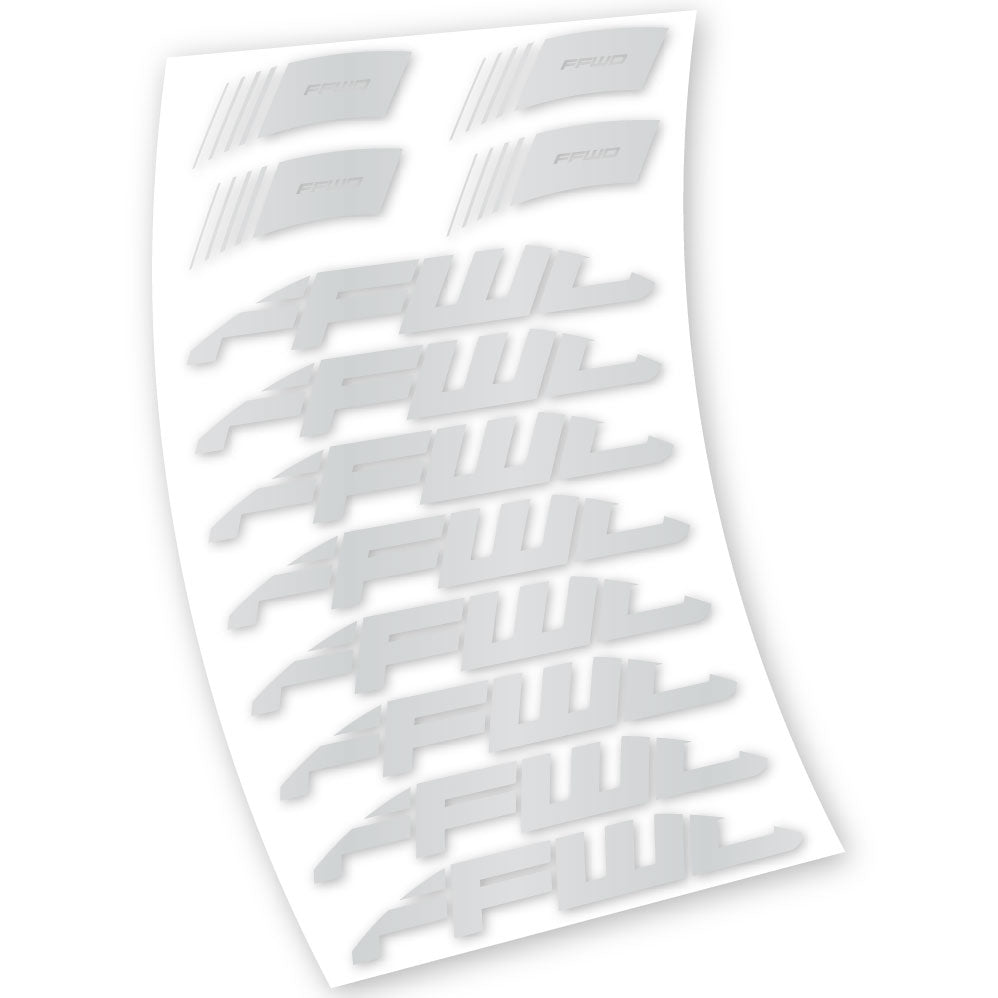 Stickers FastForward Disc, Lenticular compatibles Autocollants roues
