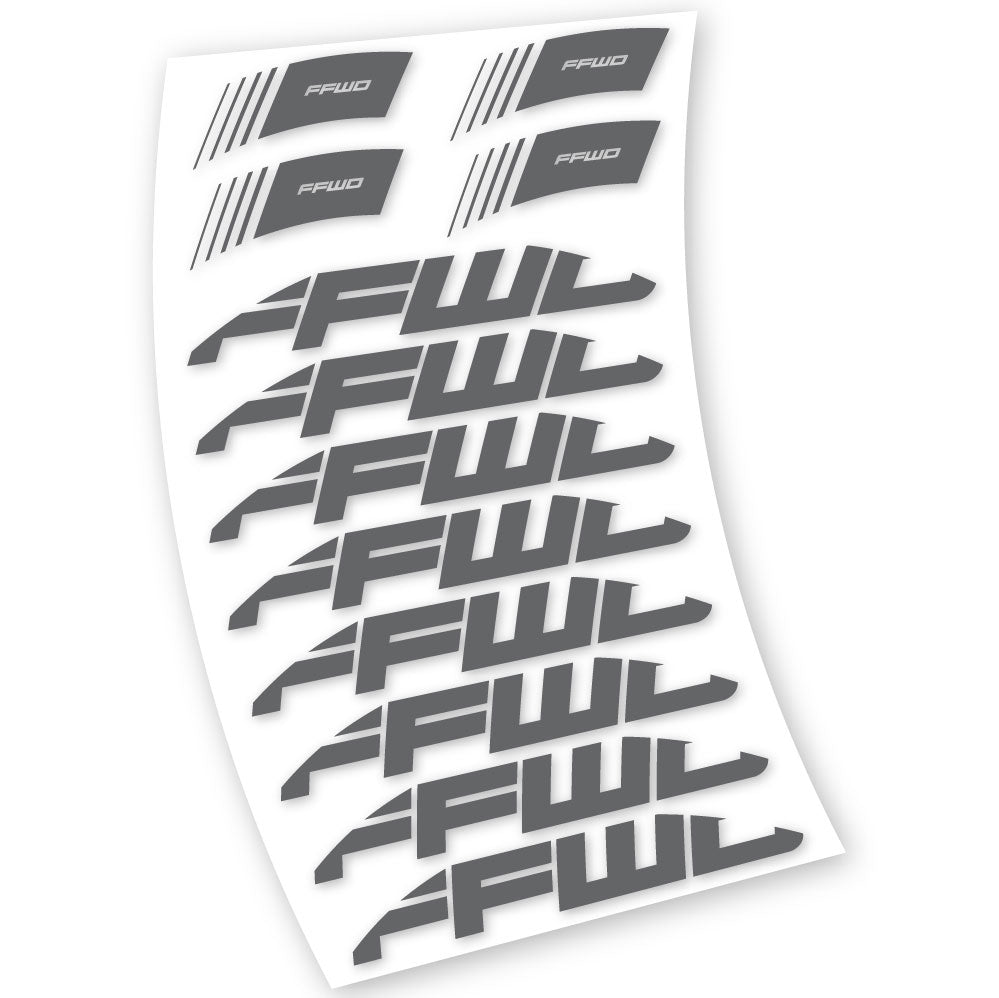 Stickers FastForward Disc, Lenticular compatibles Autocollants roues