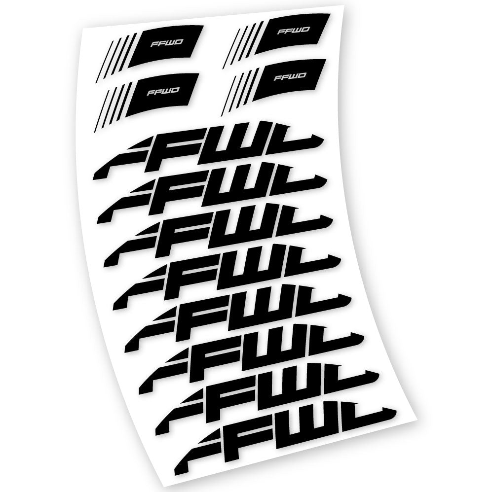 Stickers FastForward Disc, Lenticular compatibles Autocollants roues