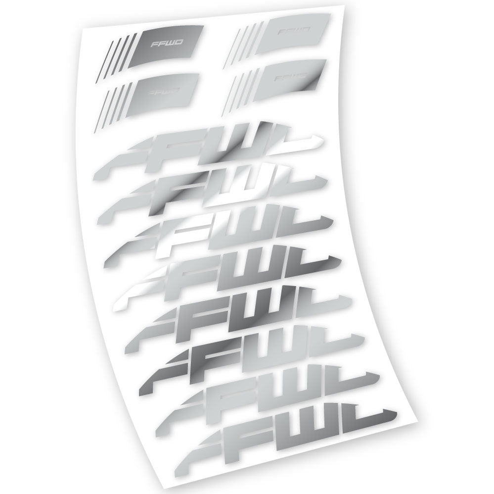 Stickers FastForward Disc, Lenticular compatibles Autocollants roues