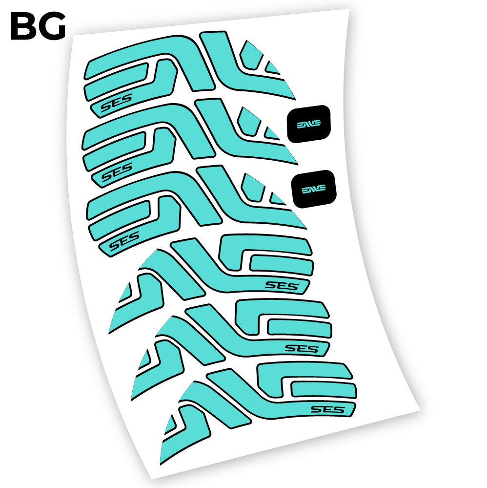 Stickers Enve SES Disc 2019 compatibles Autocollants roues Route