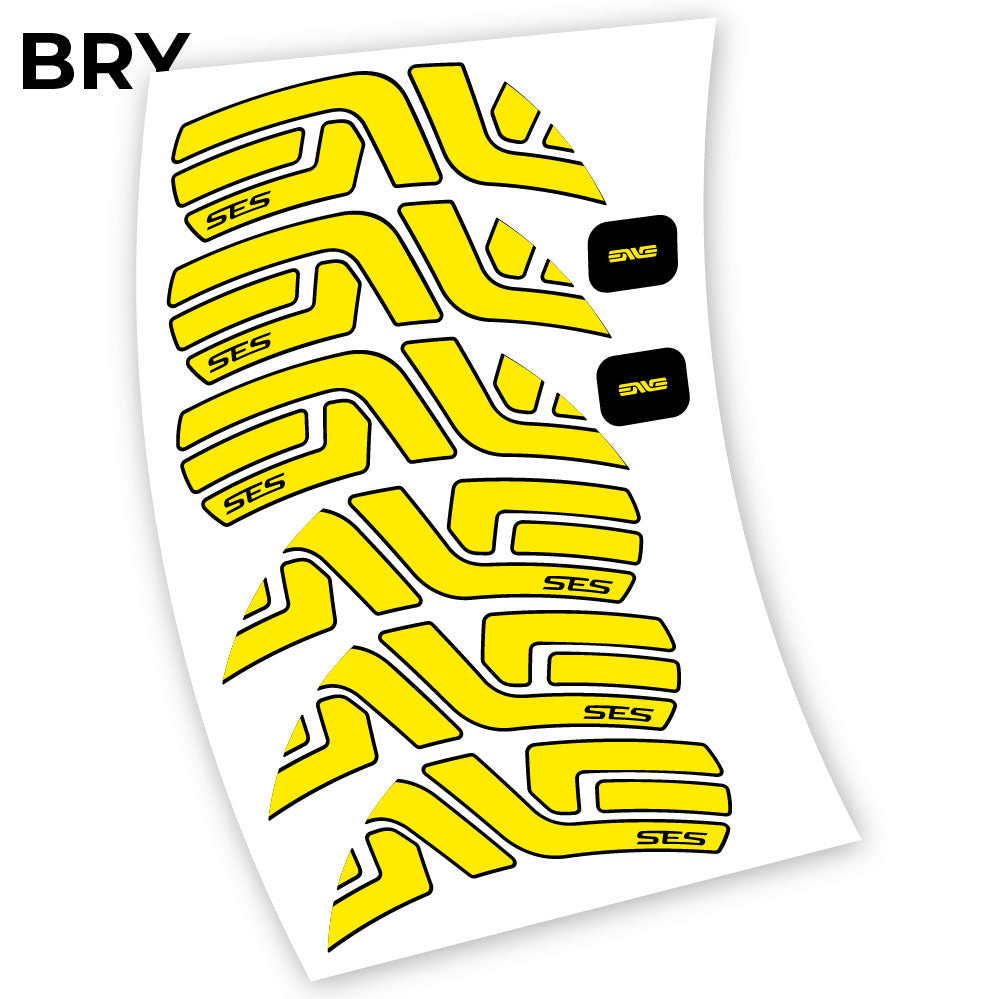 Stickers Enve SES Disc 2019 compatibles Autocollants roues Route