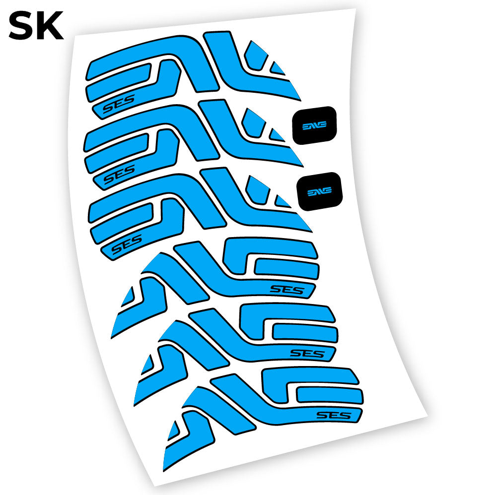 Stickers Enve SES Disc 2019 compatibles Autocollants roues Route