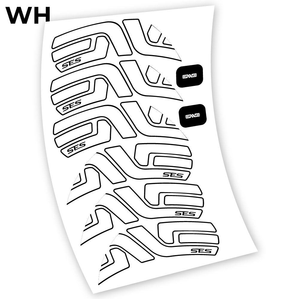 Stickers Enve SES Disc 2019 compatibles Autocollants roues Route