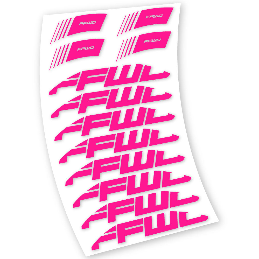 Stickers FastForward Disc, Lenticular compatibles Autocollants roues