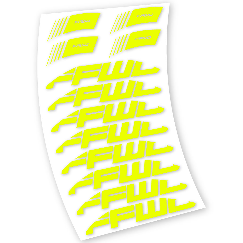 Stickers FastForward Disc, Lenticular compatibles Autocollants roues