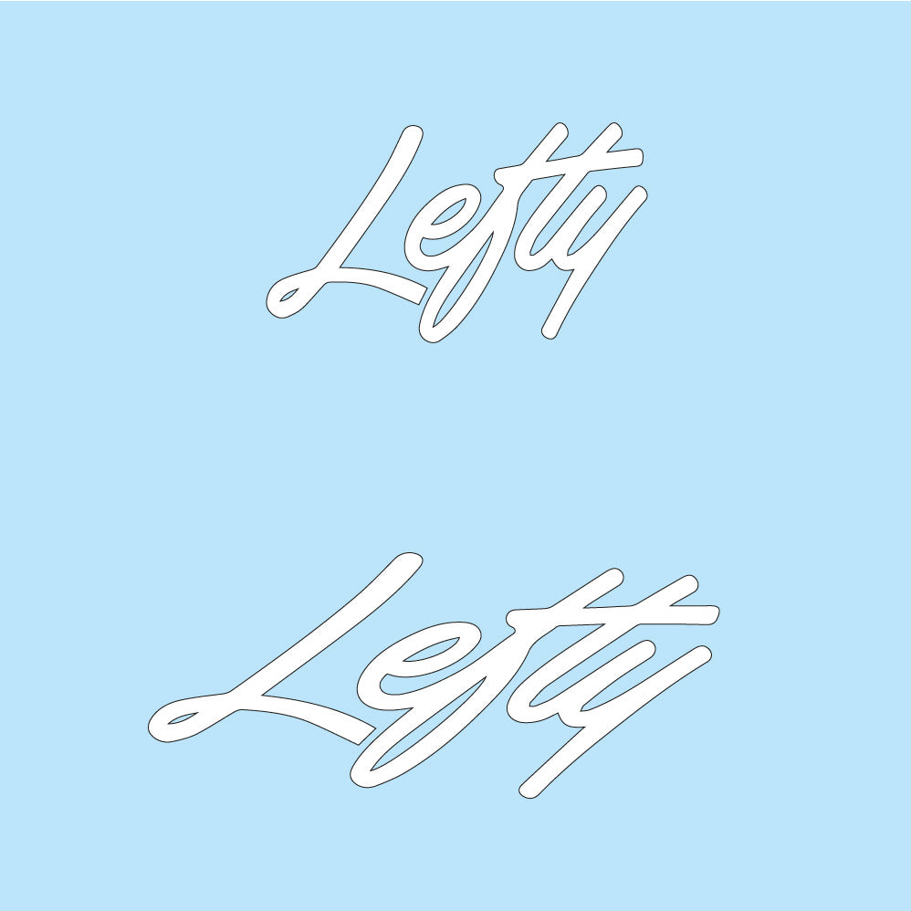 Stickers Lefty compatibles Autocollants fourche