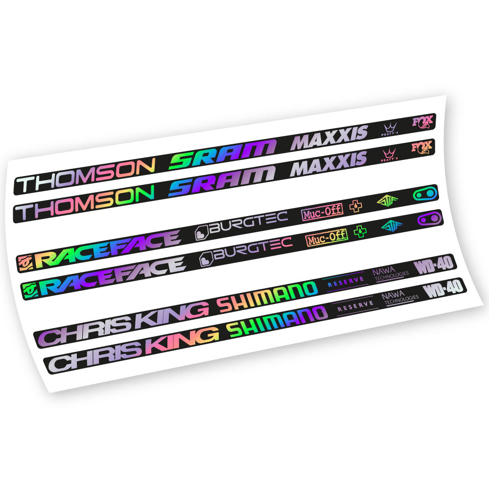 Stickers Various Drands compatibles Autocollants cadre