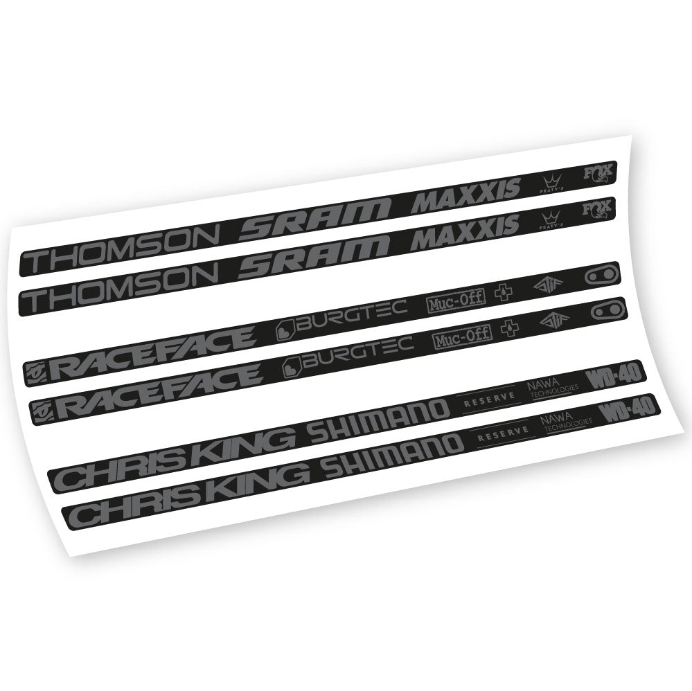 Stickers Various Drands compatibles Autocollants cadre