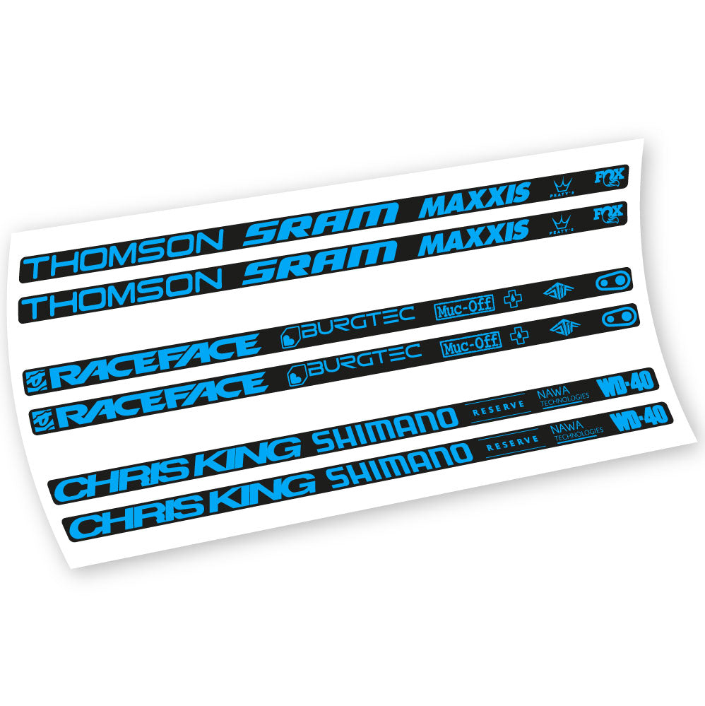 Stickers Various Drands compatibles Autocollants cadre