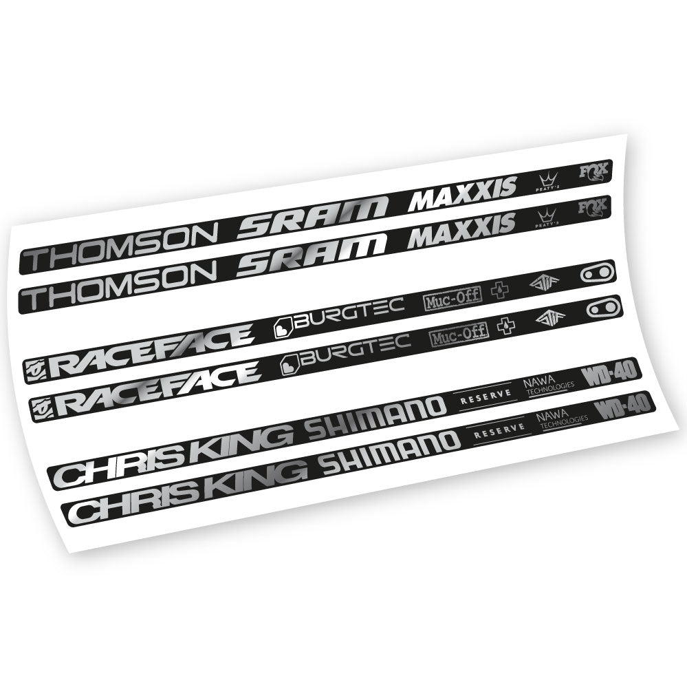 Stickers Various Drands compatibles Autocollants cadre