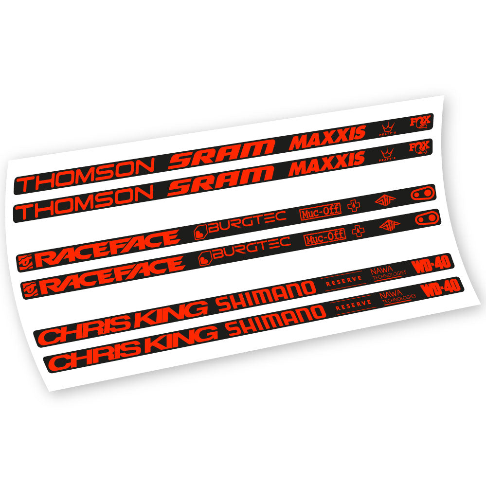 Stickers Various Drands compatibles Autocollants cadre