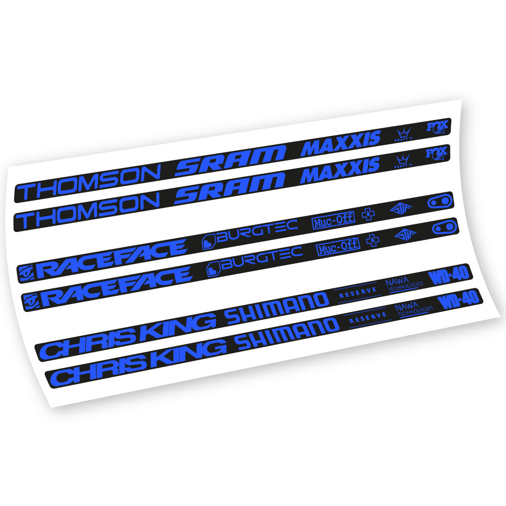 Stickers Various Drands compatibles Autocollants cadre