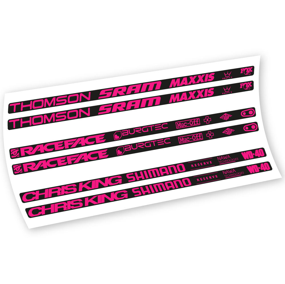 Stickers Various Drands compatibles Autocollants cadre