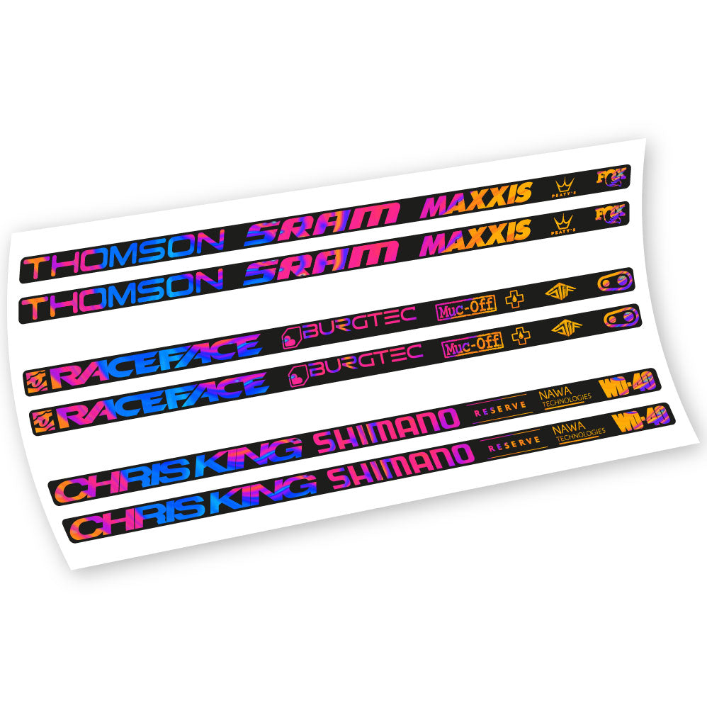 Stickers Various Drands compatibles Autocollants cadre