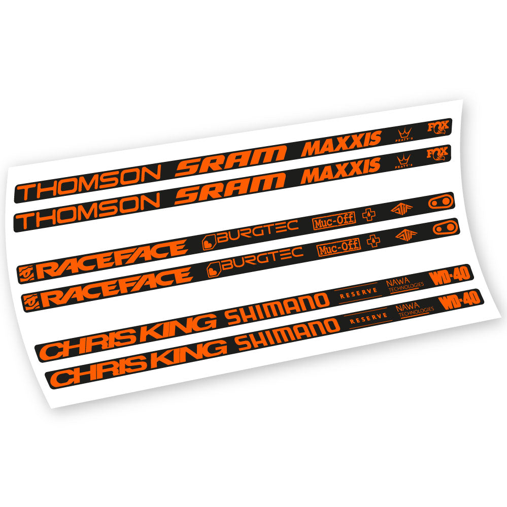 Stickers Various Drands compatibles Autocollants cadre