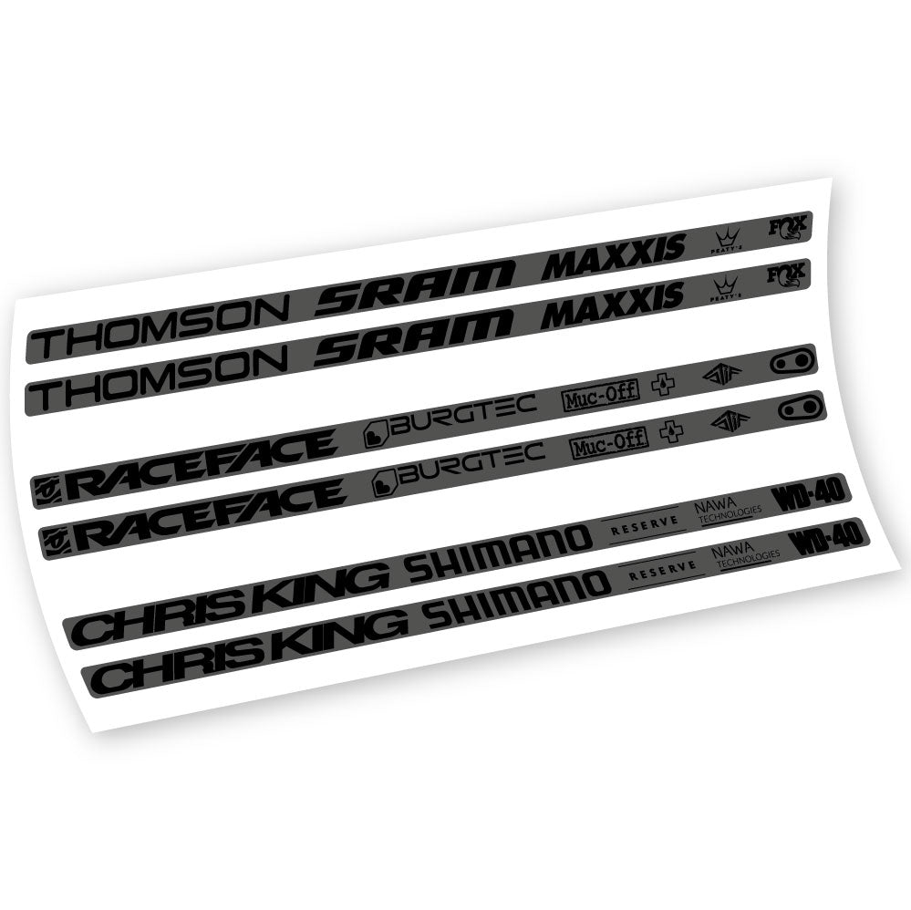 Stickers Various Drands compatibles Autocollants cadre