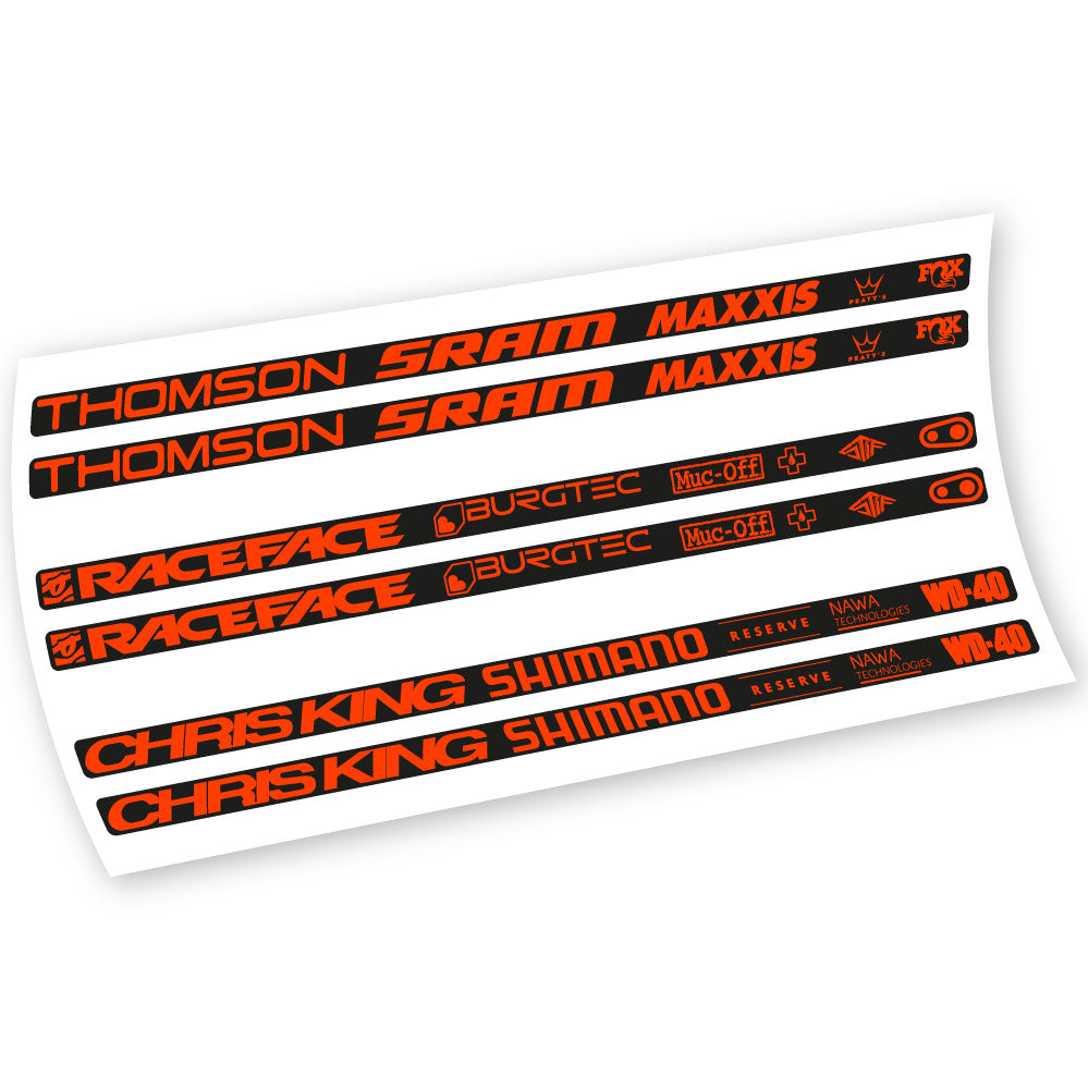 Stickers Various Drands compatibles Autocollants cadre
