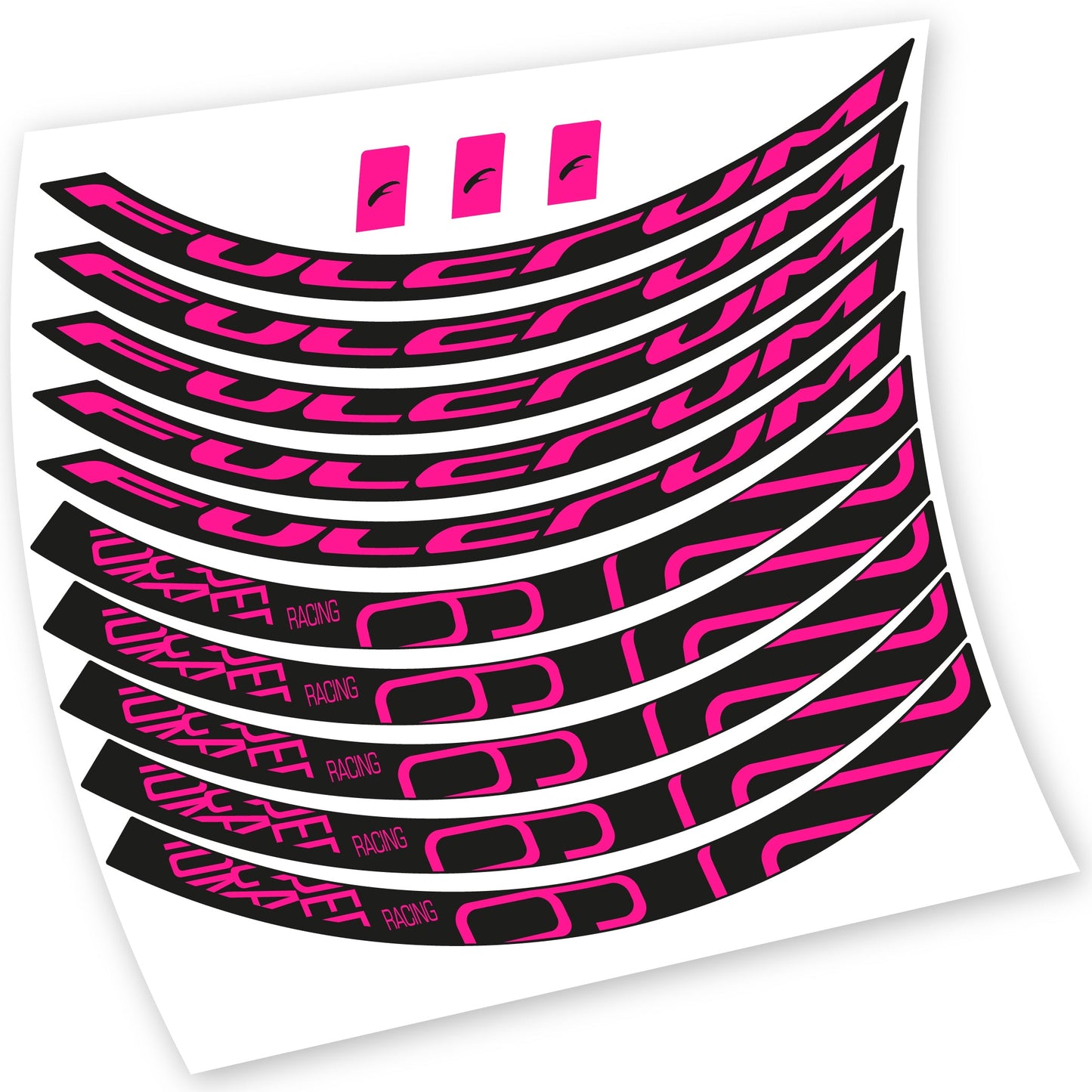Stickers Fulcrum Racing 6 compatibles Autocollants roues VTT