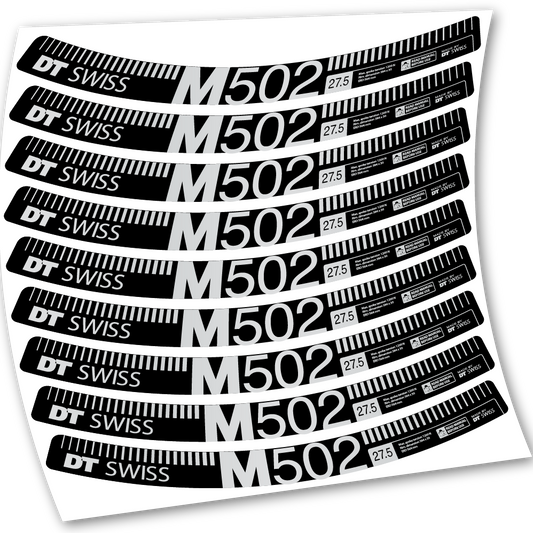 Stickers DT Swiss M502 compatibles Autocollants roues 27.5"