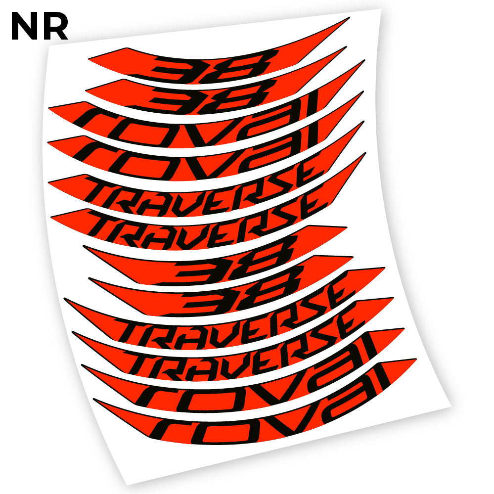 Stickers Roval Traverse 38 SL 650B compatibles Autocollants roues 650B