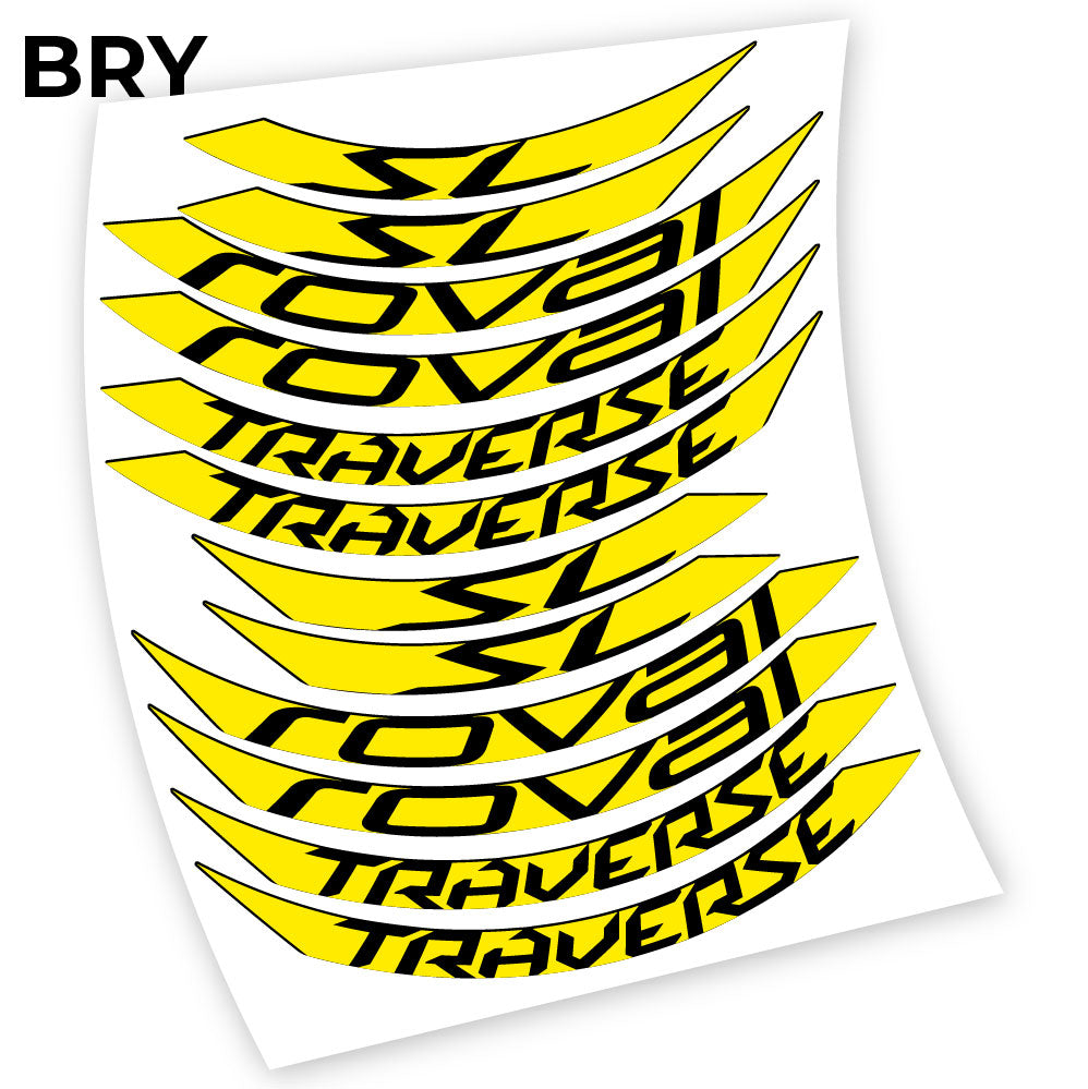 Stickers Roval Traverse SL 650B compatibles Autocollants roues 650B