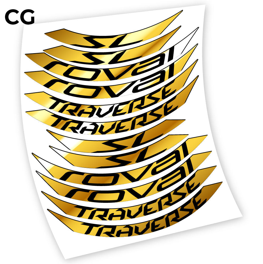 Stickers Roval Traverse SL 650B compatibles Autocollants roues 650B