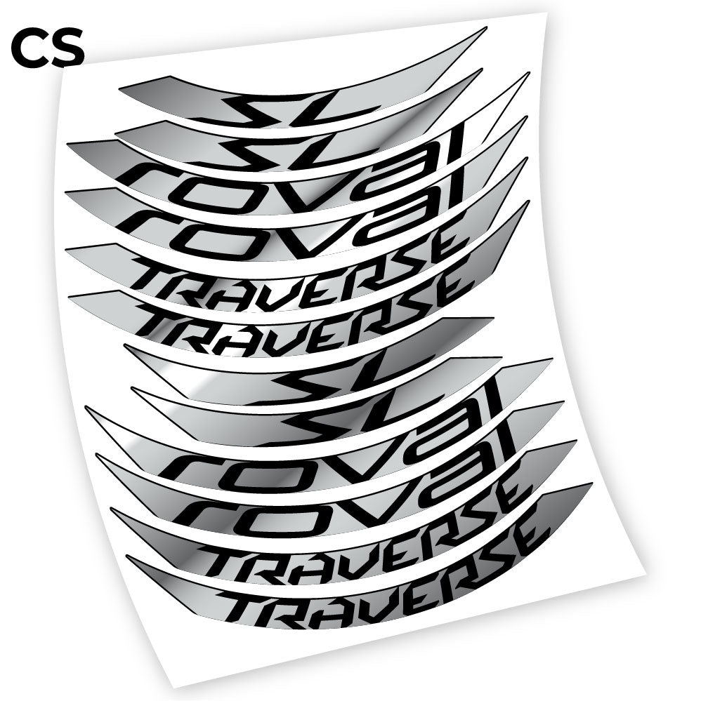 Stickers Roval Traverse SL 650B compatibles Autocollants roues 650B