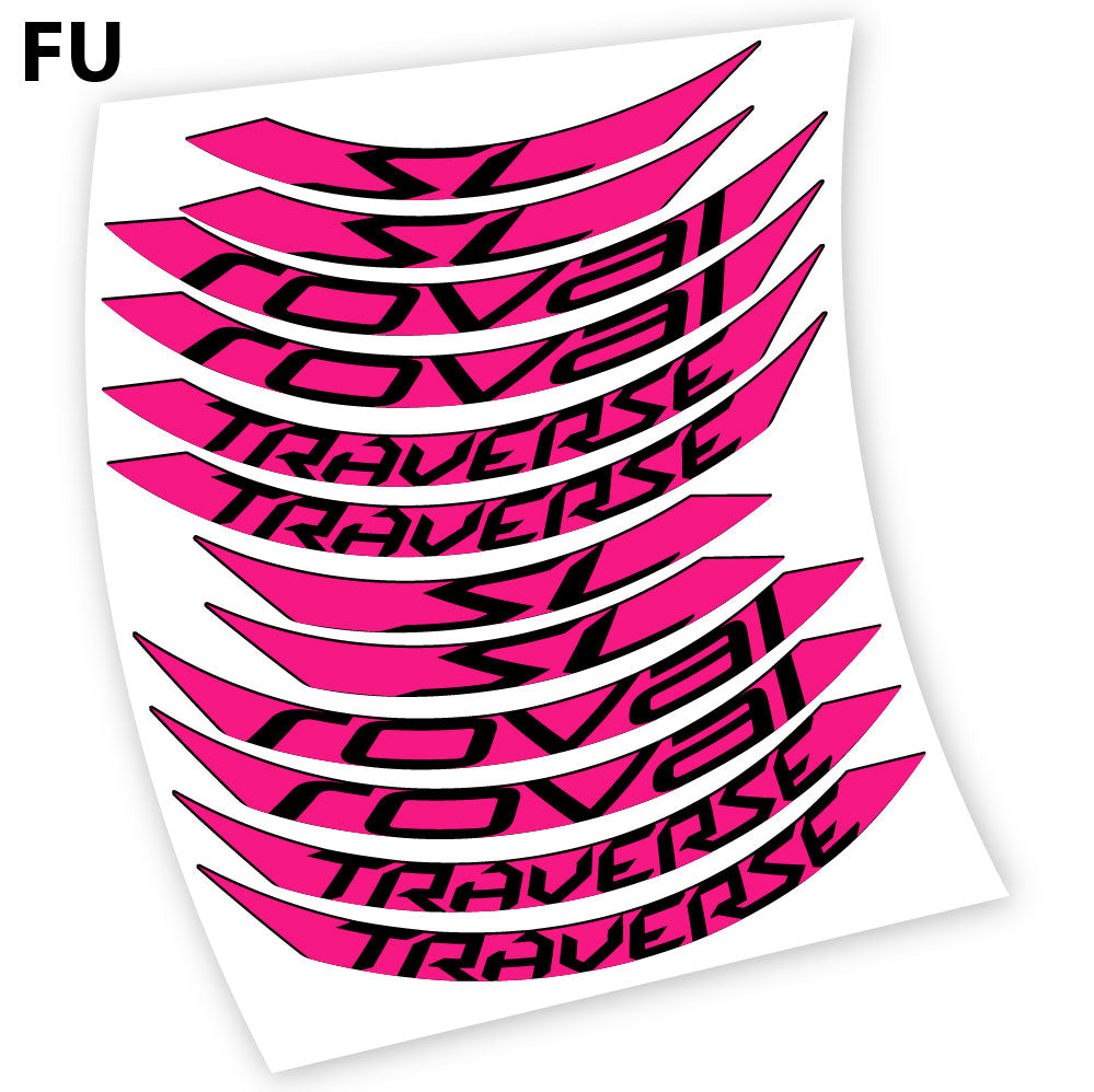 Stickers Roval Traverse SL 650B compatibles Autocollants roues 650B