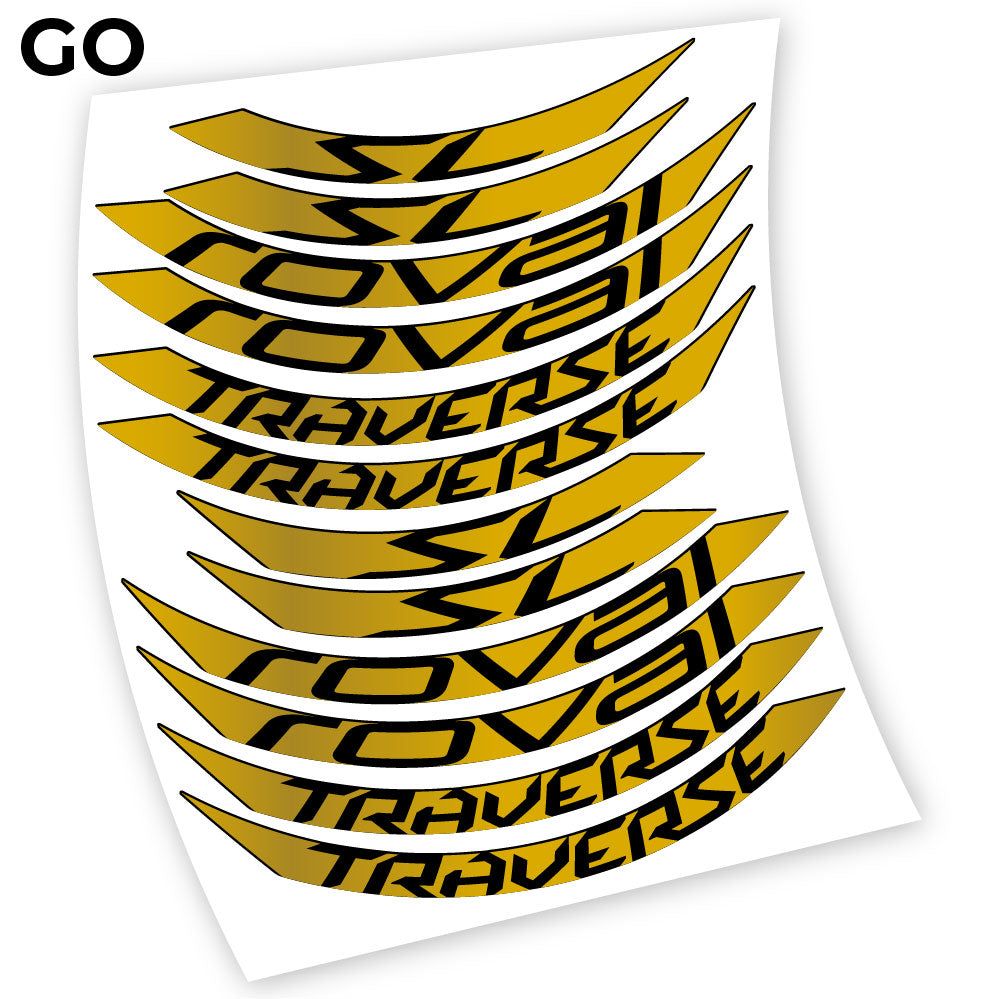 Stickers Roval Traverse SL 650B compatibles Autocollants roues 650B