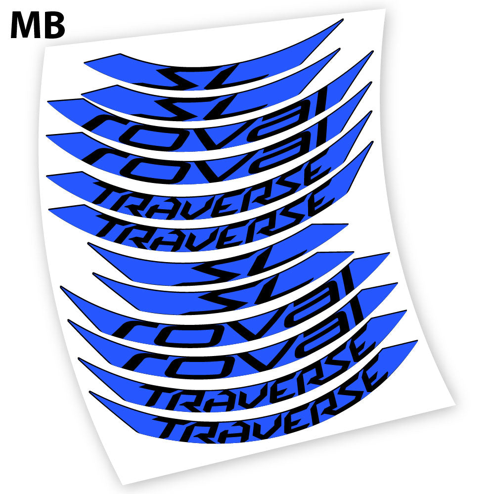 Stickers Roval Traverse SL 650B compatibles Autocollants roues 650B