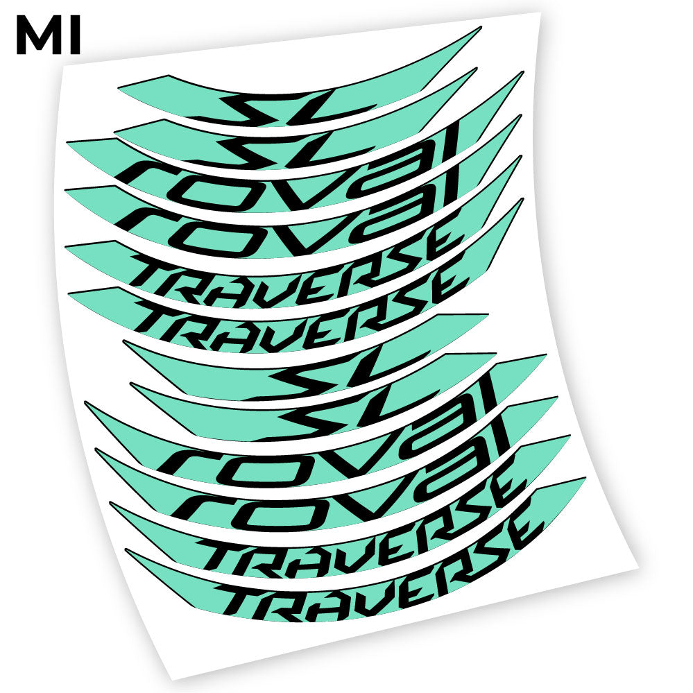 Stickers Roval Traverse SL 650B compatibles Autocollants roues 650B