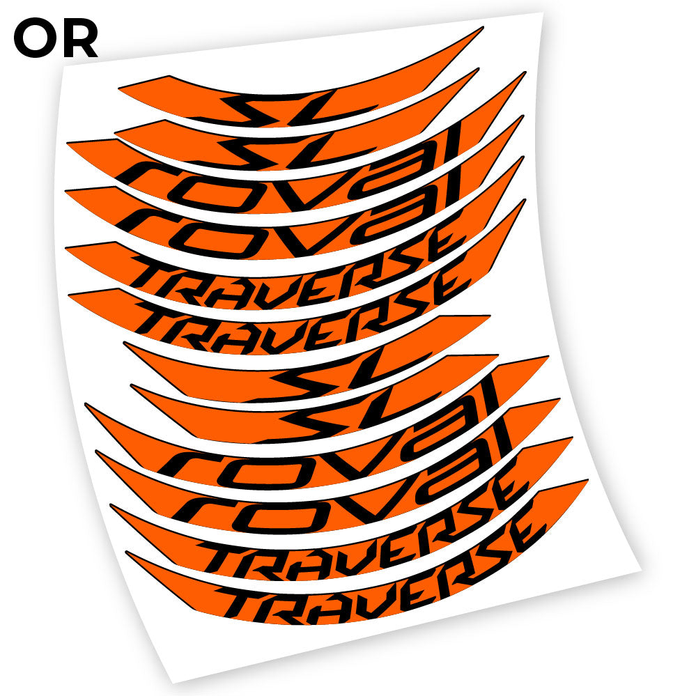 Stickers Roval Traverse SL 650B compatibles Autocollants roues 650B