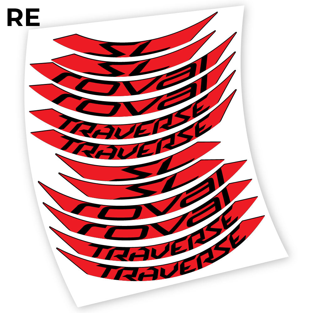Stickers Roval Traverse SL 650B compatibles Autocollants roues 650B