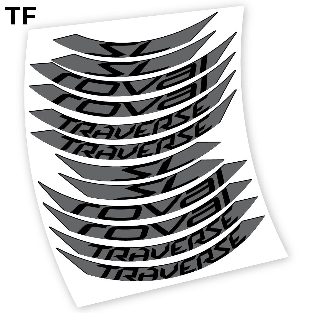 Stickers Roval Traverse SL 650B compatibles Autocollants roues 650B
