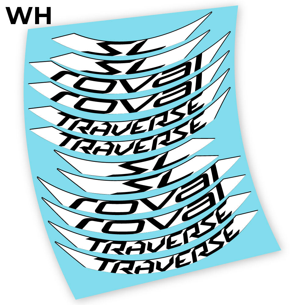 Stickers Roval Traverse SL 650B compatibles Autocollants roues 650B