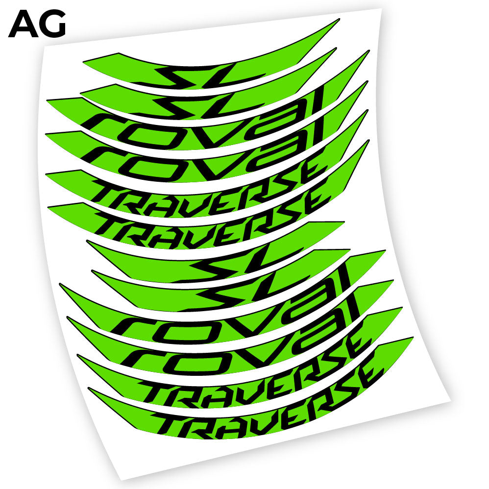 Stickers Roval Traverse SL 650B compatibles Autocollants roues 650B