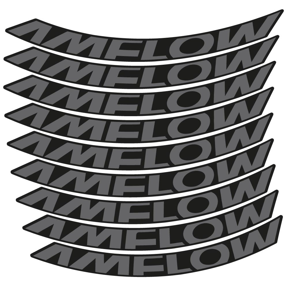 Stickers Amflow 2024 compatibles Autocollants roues VTT 29"