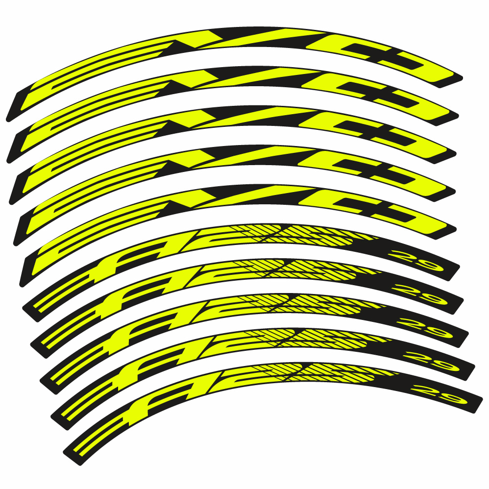 Stickers BH Evo A25 compatibles Autocollants roues VTT 29"