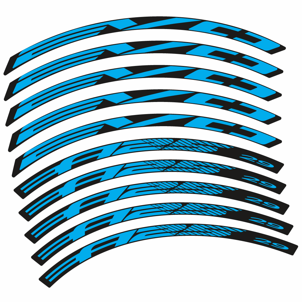 Stickers BH Evo A25 compatibles Autocollants roues VTT 29"