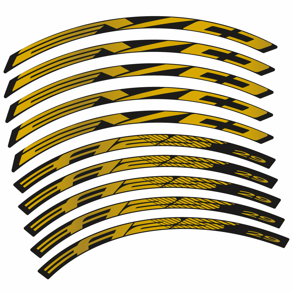 Stickers BH Evo A25 compatibles Autocollants roues VTT 29"