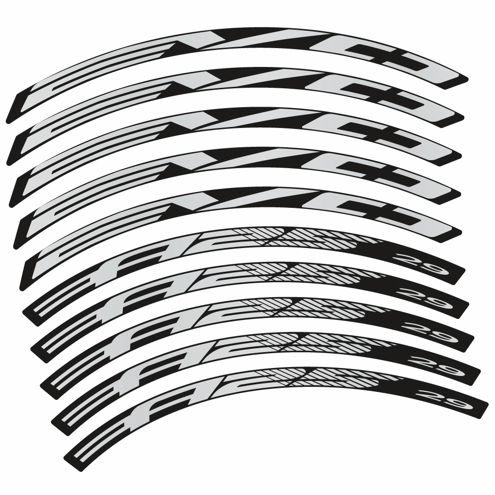 Stickers BH Evo A25 compatibles Autocollants roues VTT 29"