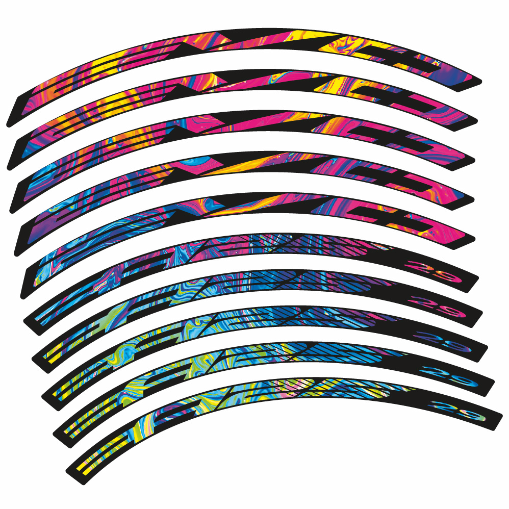 Stickers BH Evo A25 compatibles Autocollants roues VTT 29"