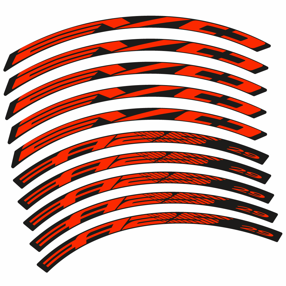 Stickers BH Evo A25 compatibles Autocollants roues VTT 29"