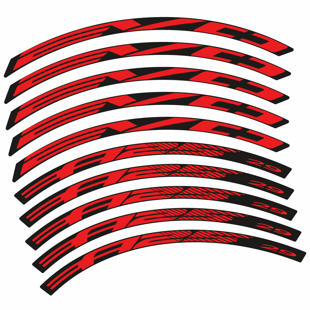 Stickers BH Evo A25 compatibles Autocollants roues VTT 29"