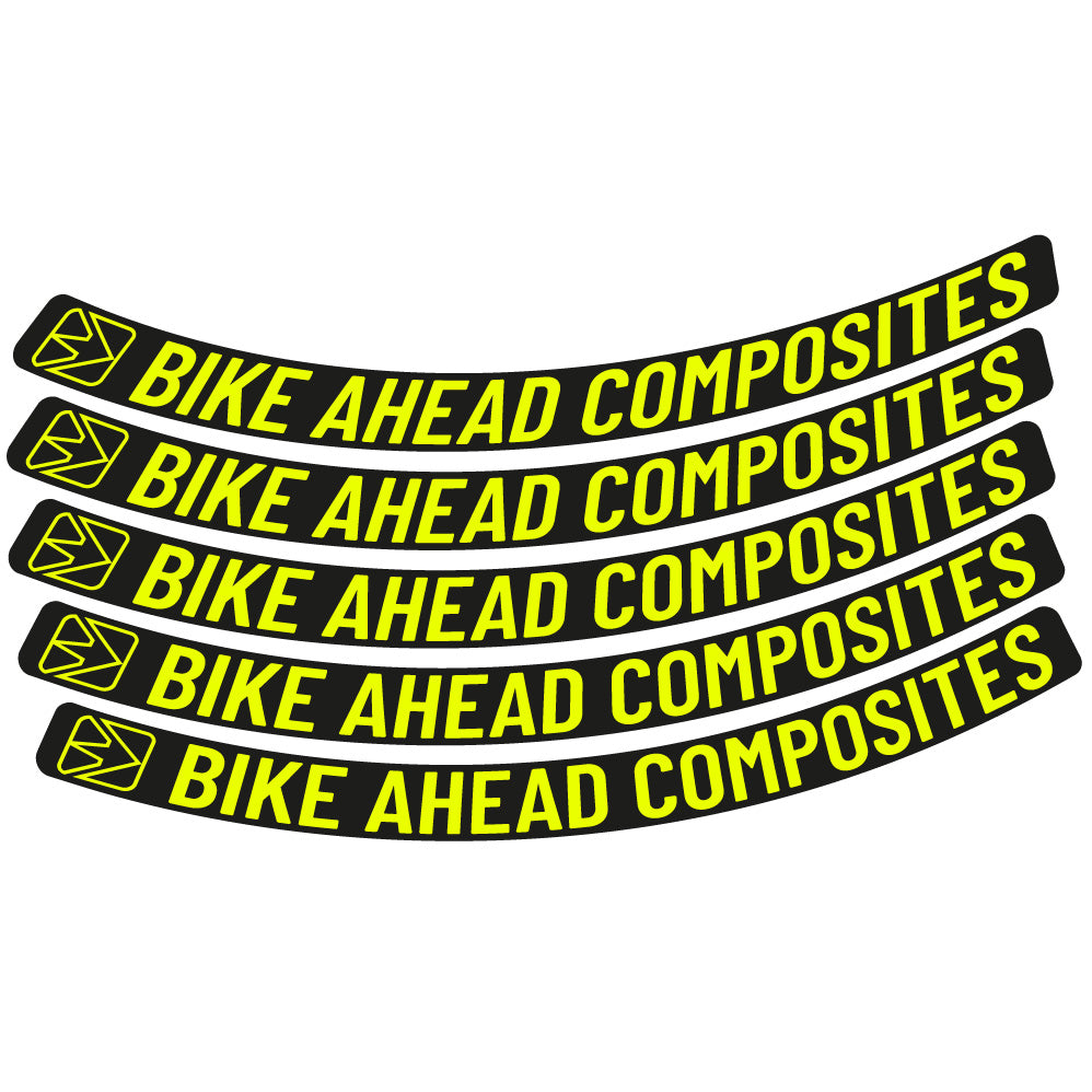 Stickers Ahead Composites Biturbo RS compatibles Autocollants roues VTT 29"